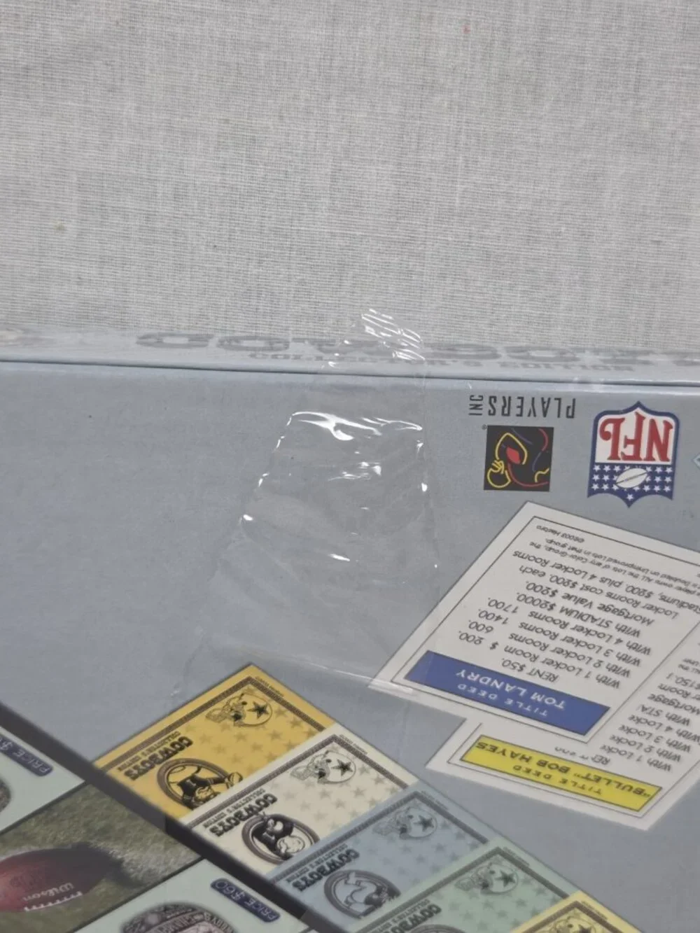 NEW 2003 Monopoly NFL Dallas Cowboys Collector's Edition Board Game Football